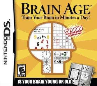 Brain Age: Train Your Brain in Minutes a Day! (Nintendo DS, NEU) ** Brain Age: Train Your Brain in Minutes a Day! (Nintendo DS, NEU) **