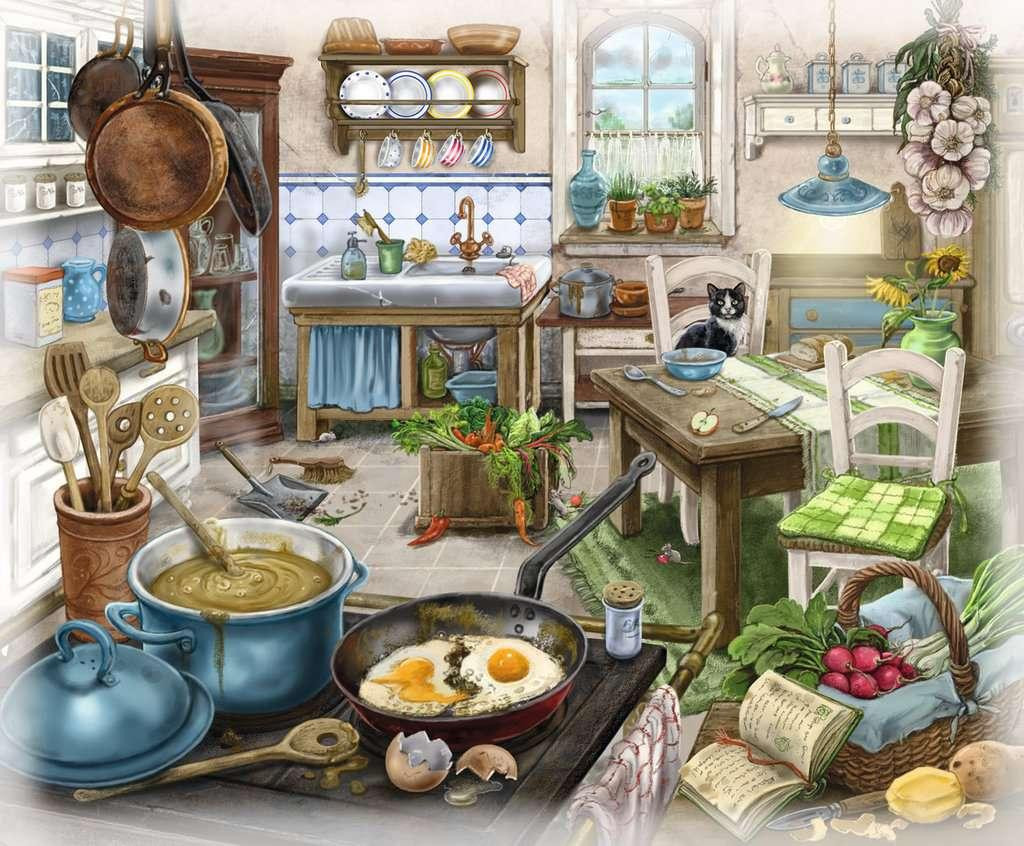 EXIT Puzzle: Im Gutshaus  Küche (99 Teile)