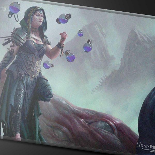 UItra Pro Commander Series - Release 4 - Three Color Shard - Q4 2024 Stitched Edge Playmat Kess for Magic: The Gathering