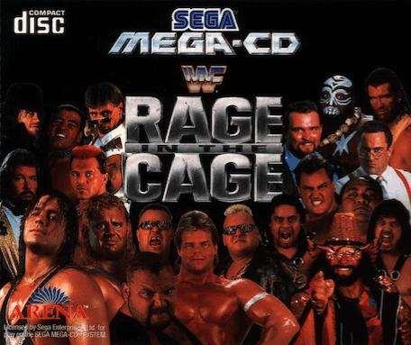 WWF Rage in the Cage (OA) (Mega CD, gebraucht) **