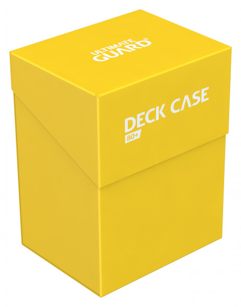 Deck Case 80+ Standard Size Yellow
