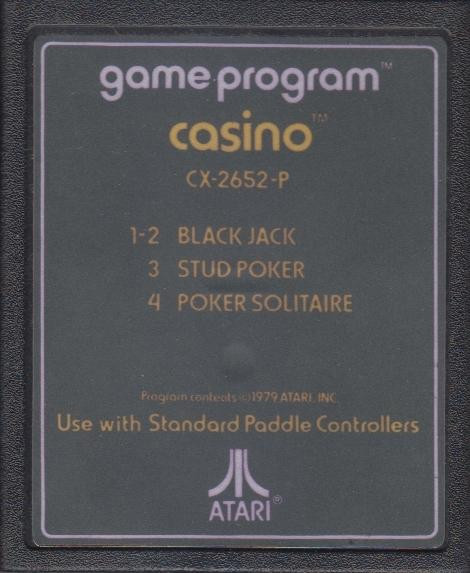Casino - MODUL (CX2652-P) (Atari, gebraucht) **