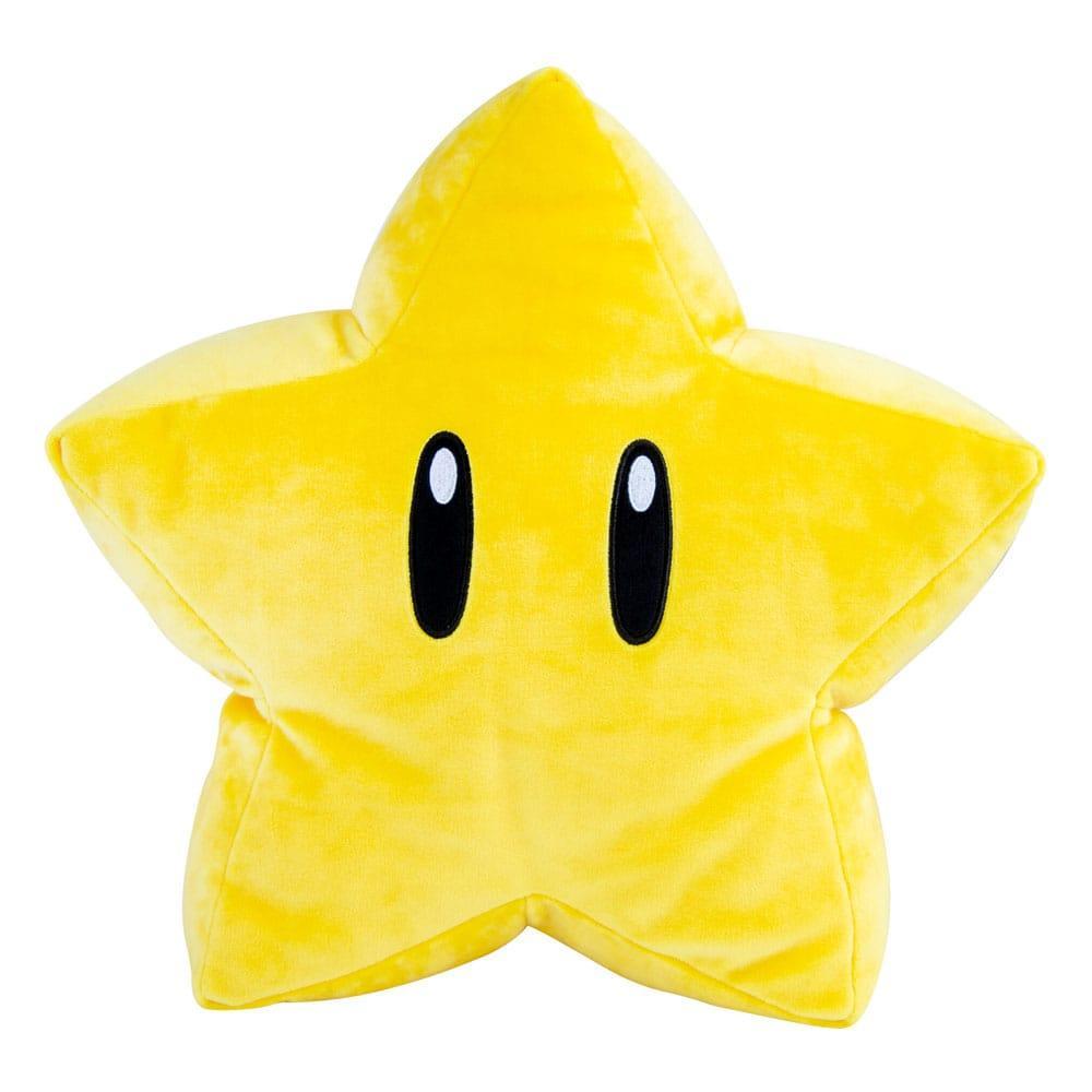 Super Mario: Plüschfigur Mega - Super Stern (30 cm) Super Mario: Plüschfigur Mega - Super Stern (30 cm)