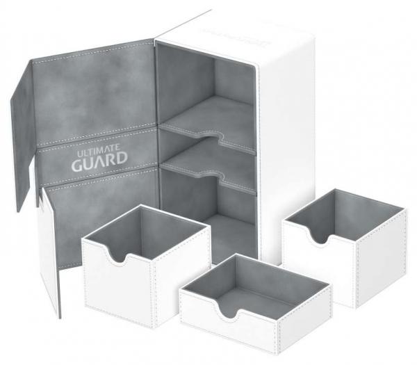 Twin Flip&#180;n&#180;Tray Deck Case 200+ Standard Size XenoSkinTM White