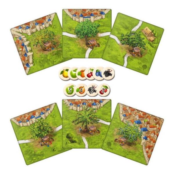 Carcassonne 3.0 - Die Obstbäume/The fruit-bearing  trees (Mini-Erweiterung)