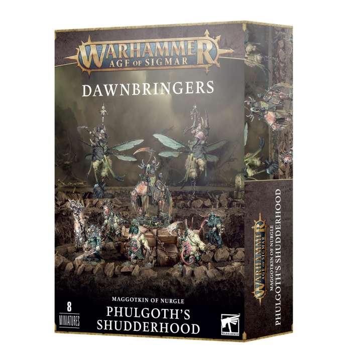 Dawnbringers: Maggotkin of Nurgle - Phlugoths Shudderhood Dawnbringers: Maggotkin of Nurgle - Phlugoths Shudderhood