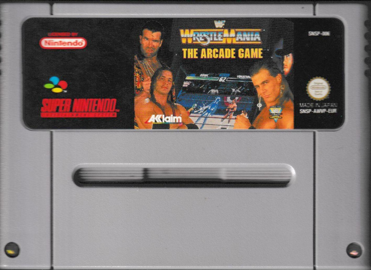 Wrestle Mania: The Arcade Game - MODUL (Super Nintendo, gebraucht) ** Wrestle Mania: The Arcade Game - MODUL (Super Nintendo, gebraucht) **