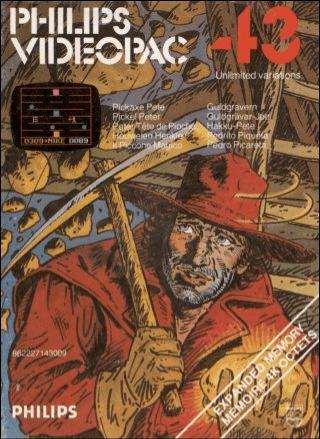 Pickel Peter - Videopac #43 (Magnafox Odyssey, gebraucht) ** Pickel Peter - Videopac #43 (Magnafox Odyssey, gebraucht) **