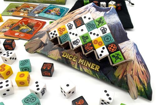 Dice Miner Punchboard Mountain