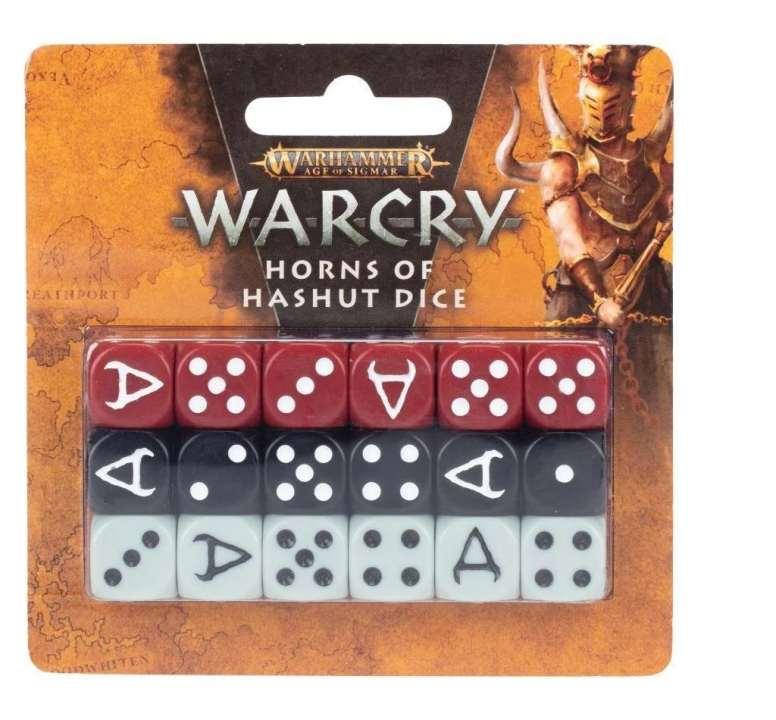 WARCRY: HORNS OF HASHUT DICE