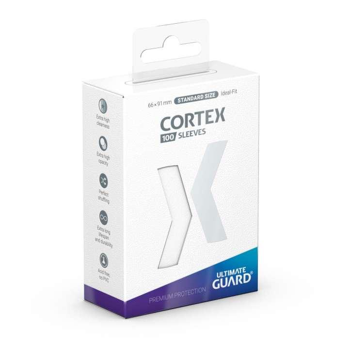 Ultimate Guard Cortex Sleeves (100) Standard Size White Ultimate Guard Cortex Sleeves (100) Standard Size White