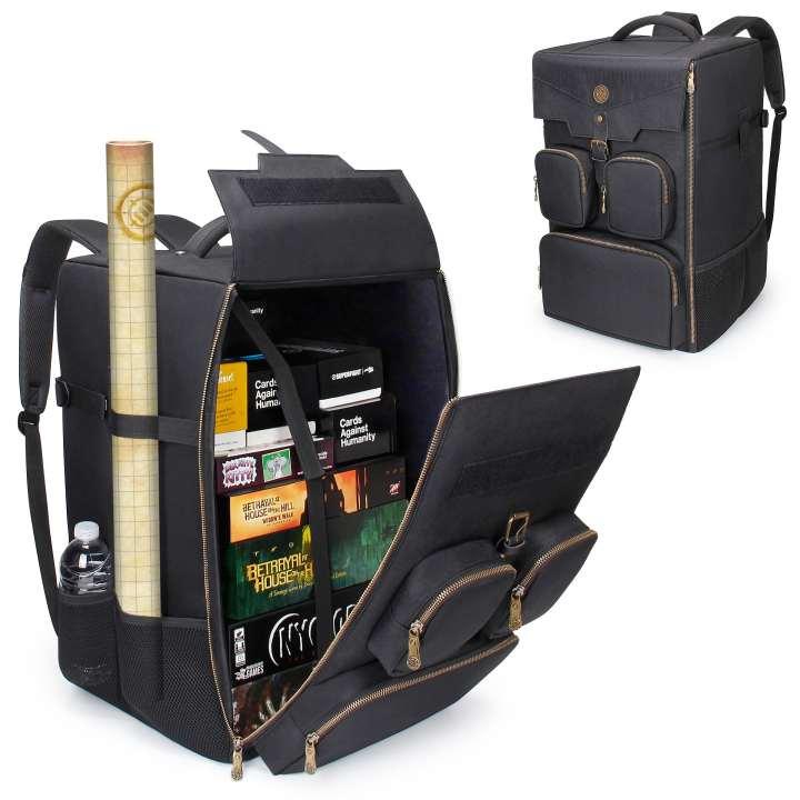 ENHANCE Board Game Backpack - Black ENHANCE Board Game Backpack - Black
