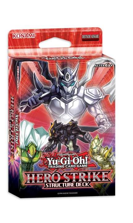 Yu-Gi-Oh! TCG Structure Deck Hero Strike de. Yu-Gi-Oh! TCG Structure Deck Hero Strike de.