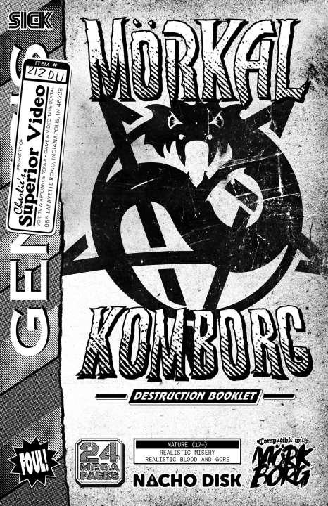 Mörk Borg RPG: Mörkal Komborg Mörk Borg RPG: Mörkal Komborg