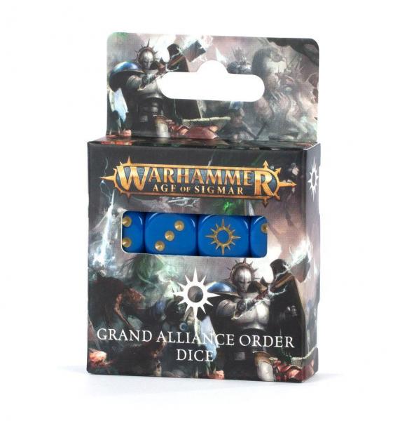 AGE OF SIGMAR: GRAND ALLIANCE ORDER DICE (80-20)