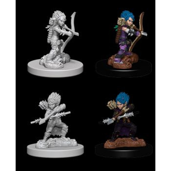 Pathfinder Deep Cuts Unpainted Miniatures: W6 Female Gnome Rogue