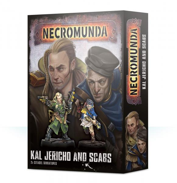 Necromunda Kal Jericho And Scabs (300-38)