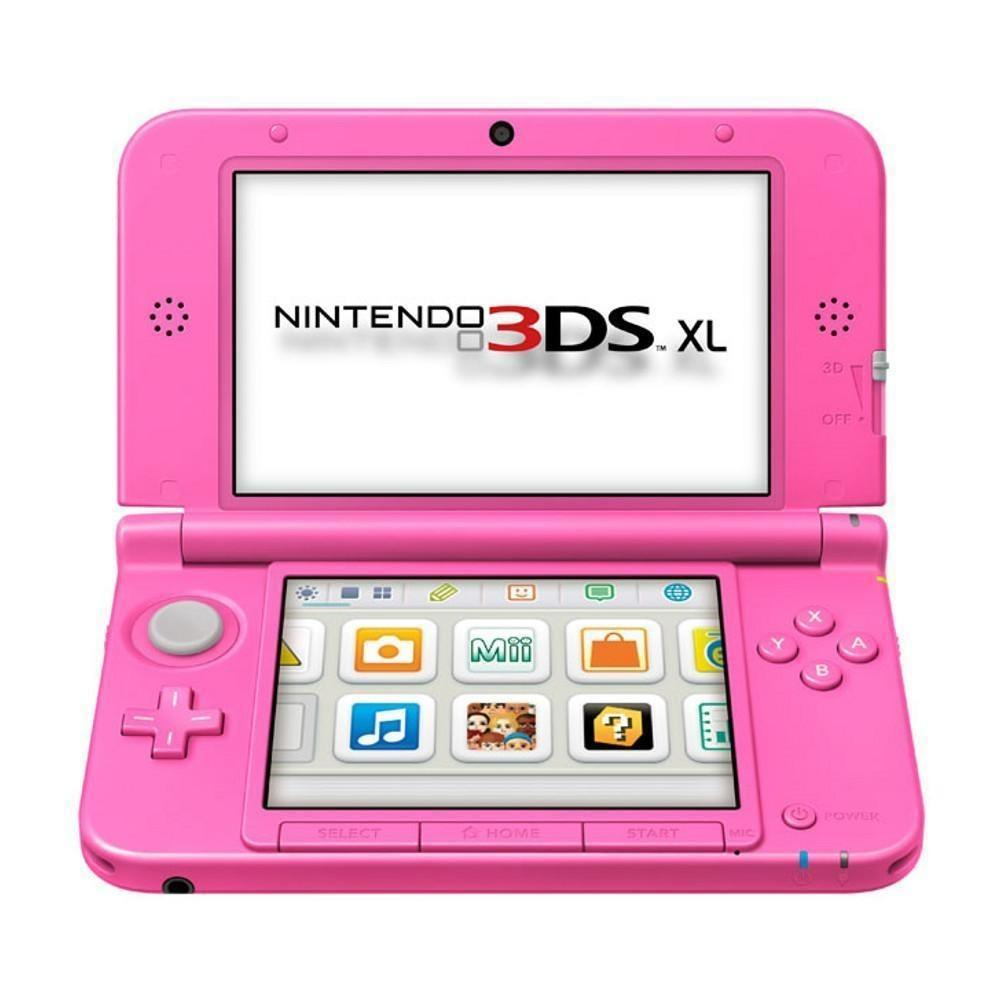 Nintendo 3DS XL Konsole - pink (OVOA) (gebraucht) **