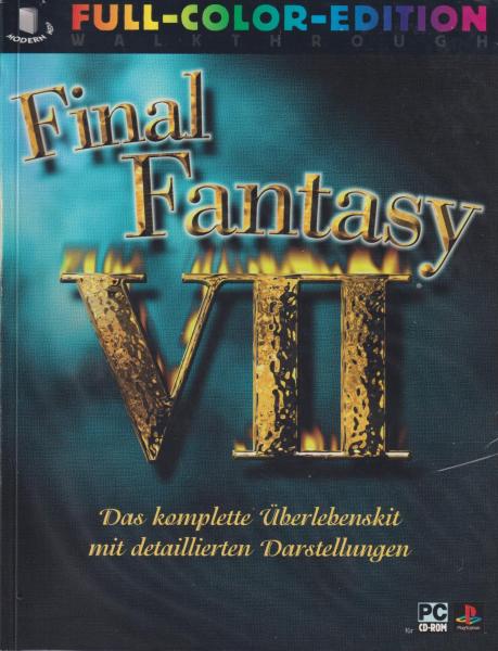 Final Fantasy VII - Full Color Walkthrough Lösungsbuch (gebraucht) **