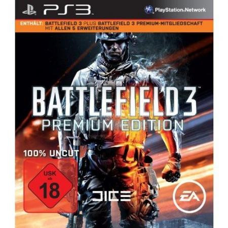 Battlefield 3 - Premium Edition (Playstation 3, gebraucht) **