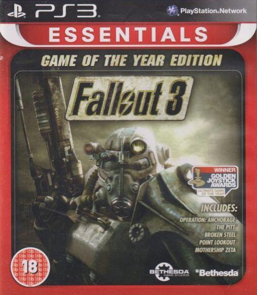 Fallout 3 - Game of the Year Edition - Essentials (Playstation 3, gebraucht) **