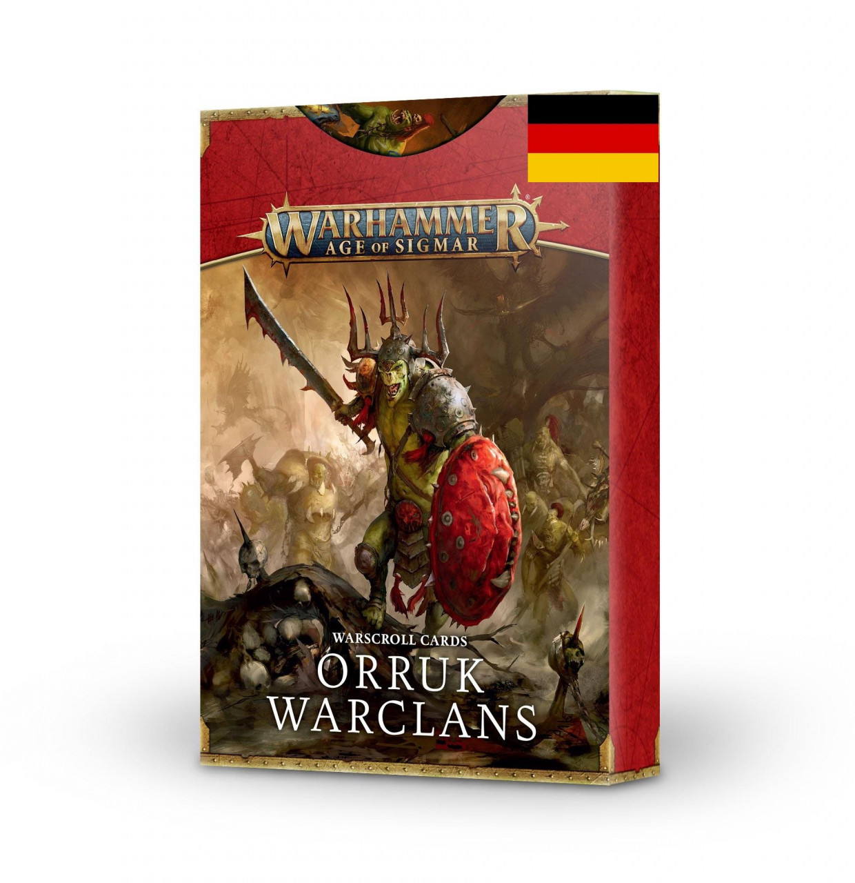 WARSCROLL CARDS: ORRUK WARCLANS (DEUTSCH)