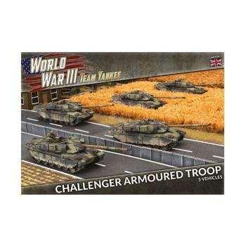 World War III: Team Yankee Challenger Armoured Troop - EN World War III: Team Yankee Challenger Armoured Troop - EN
