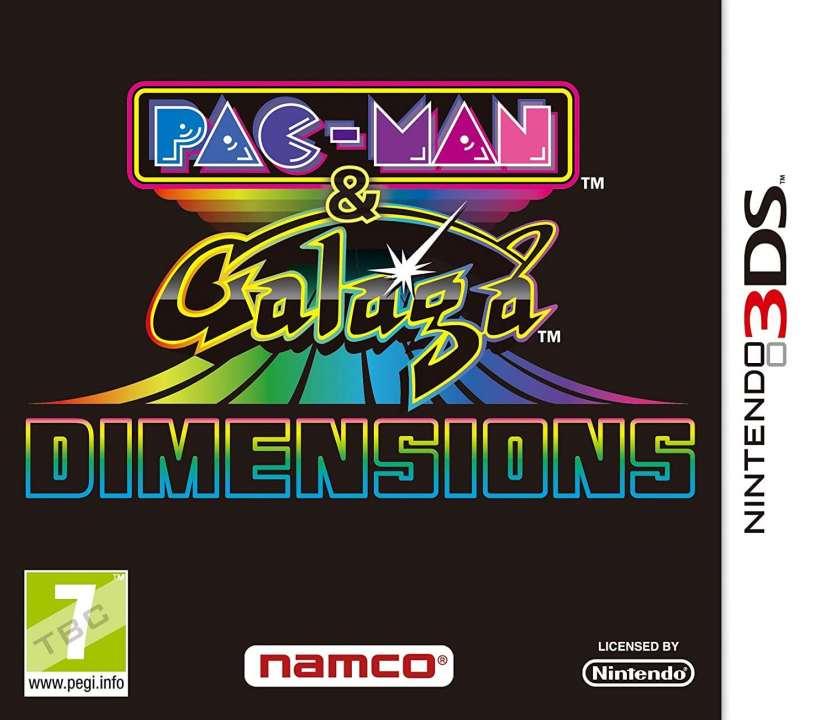 Pac-Man and Galaga Dimensions (Nintendo 3DS, NEU)
