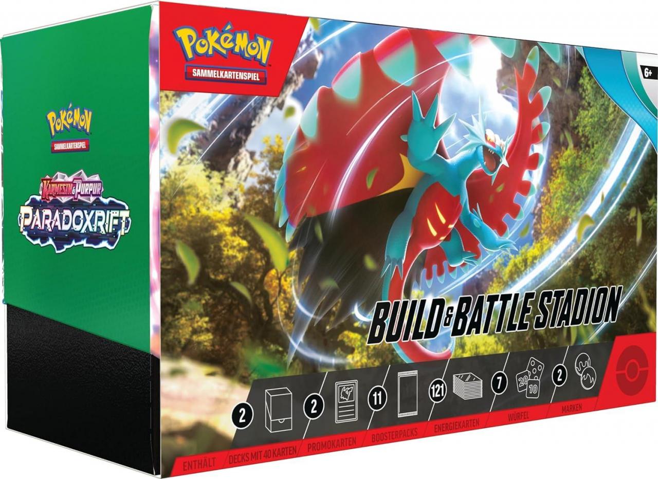 Pokémon KP04 - Build & Battle Stadium Paradox Rift (DE) Pokémon KP04 - Build & Battle Stadium Paradox Rift (DE)