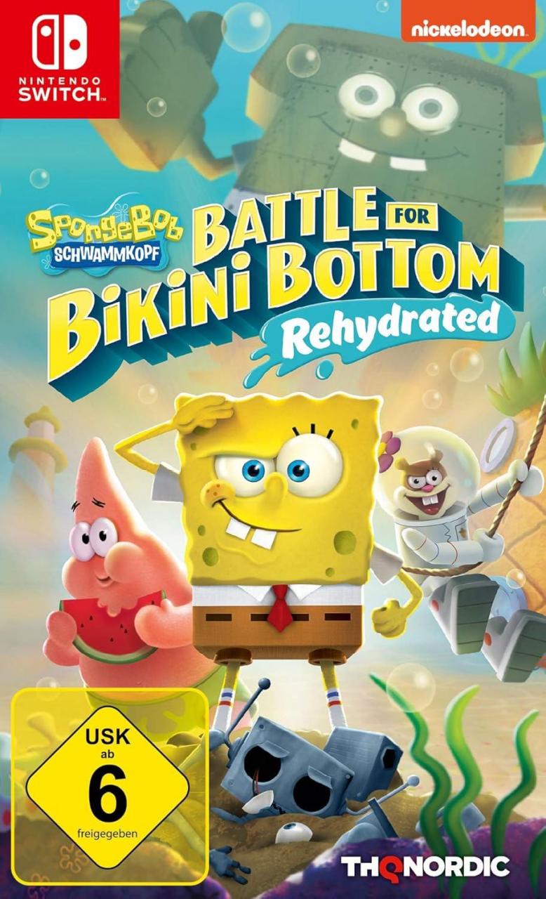 Spongebob: Battle for Bikini Bottom - Rehydrated (Switch, gebraucht) **