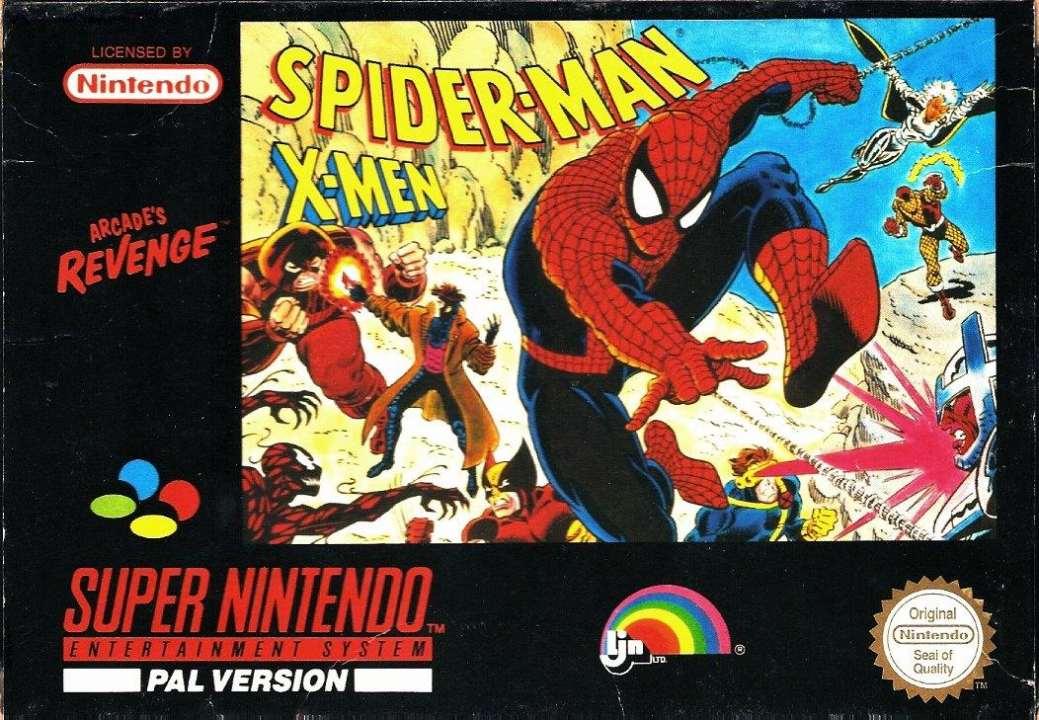Spider-man X-Men Arcades Revenge - MODUL (Super Nintendo, gebraucht) **