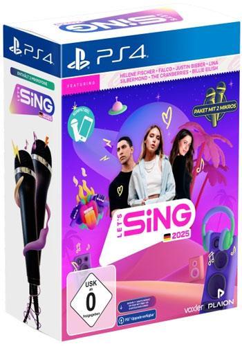 Lets Sing 2025´+ 2 Mics (Sony Playstation 4,NEU)