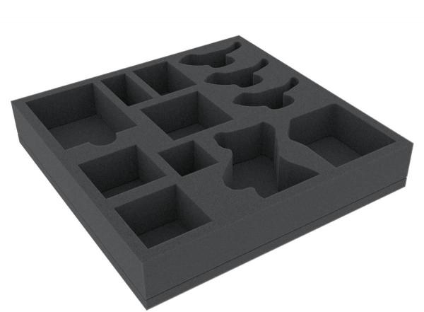 Feldherr foam tray for HeroQuest (2021): Jungles of Delthrak - board game box