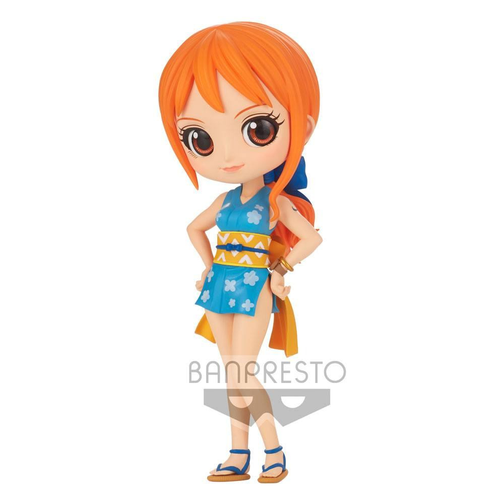 One Piece Q Posket Minifigur Onami Ver. A 14 cm