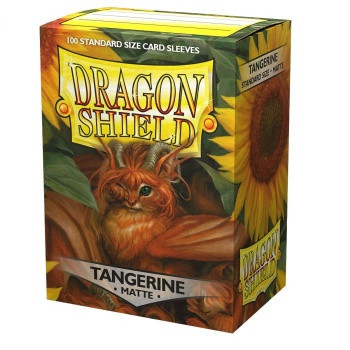 Dragon Shield Card Sleeves - Matte Tangerine (100) Dragon Shield Card Sleeves - Matte Tangerine (100)