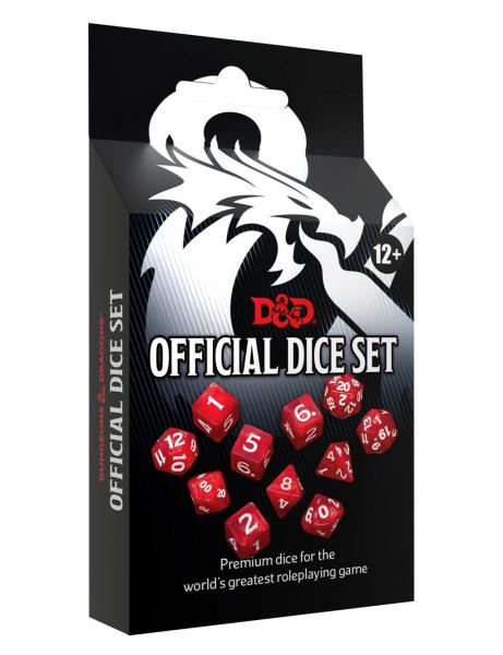 D&D OFFICIAL DICE SET