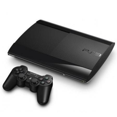 Playstation 3 Super Slim Konsole 500GB - schwarz (OVOA) (gebraucht) **