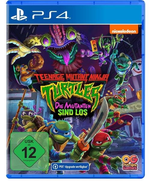 TMNT: Die Mutanten sind los (Sony Playstation 4,NEU)