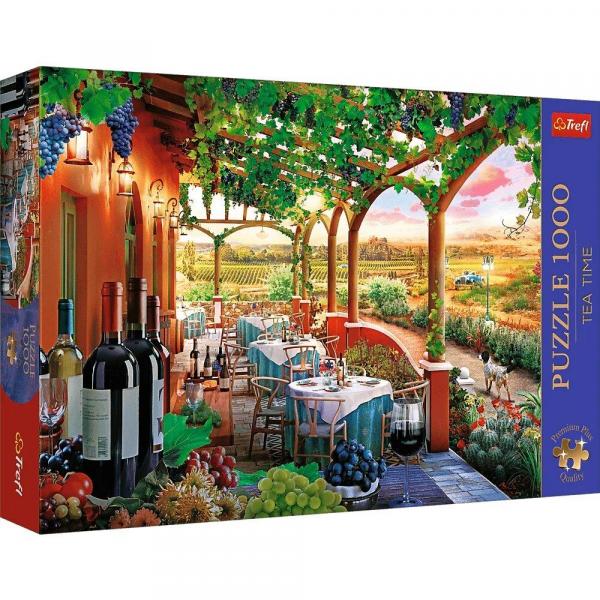 Puzzle 1000 - Tea Time - Italienisches Weingut (Premium Plus)
