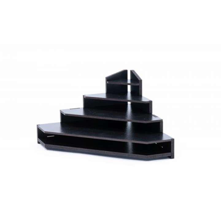 KRAKEN WARGAMES BLACK PAINT RACK: ENDSTÜCK FARBREGAL (TRIBÜNE) KRAKEN WARGAMES BLACK PAINT RACK: ENDSTÜCK FARBREGAL (TRIBÜNE)