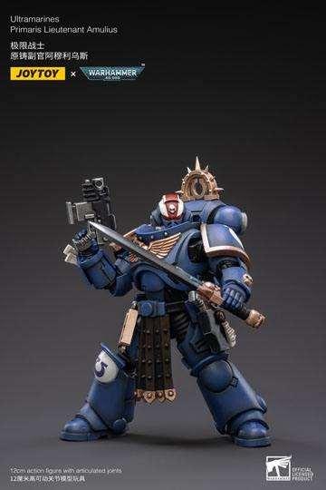 Warhammer 40k Actionfigur 1/18 Ultramarines Primaris Lieutenant Amulius 12 cm Warhammer 40k Actionfigur 1/18 Ultramarines Primaris Lieutenant Amulius 12 cm