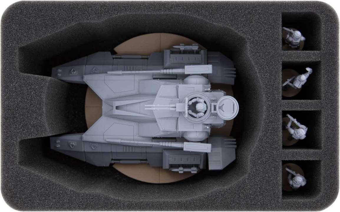 HSMEWU100BO Feldherr Schaumstoffeinlage für Star Wars Legion: TX-130 Kampfpanzer der Säbelklasse HSMEWU100BO Feldherr Schaumstoffeinlage für Star Wars Legion: TX-130 Kampfpanzer der Säbelklasse