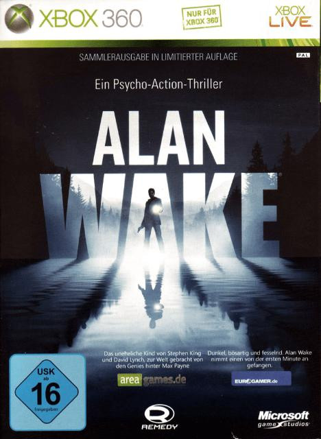 Alan Wake - Limited Edition (XBOX 360, gebraucht) **