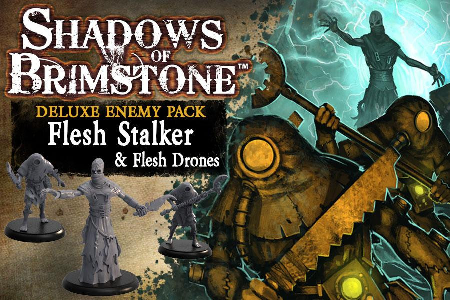 Shadows of Brimstone: Flesh Stalker and Flesh Drones - Deluxe Enemy Pack Shadows of Brimstone: Flesh Stalker and Flesh Drones - Deluxe Enemy Pack