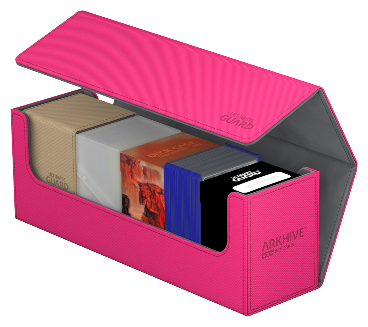Flip Deck Case 400+ Arkhive Standard Size XenoSkin&trade Pink