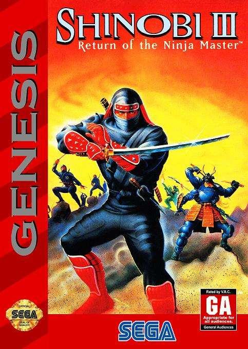 Shinobi III: Return of the Ninja Master (OA) (Sega Genesis, gebraucht) ** Shinobi III: Return of the Ninja Master (OA) (Sega Genesis, gebraucht) **