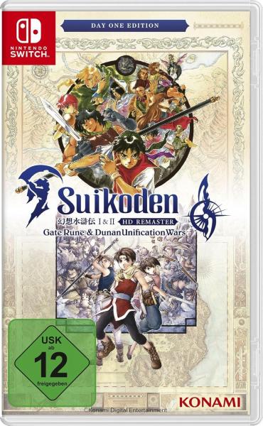 Suikoden I & II HD Remaster D1 (Switch, NEU)