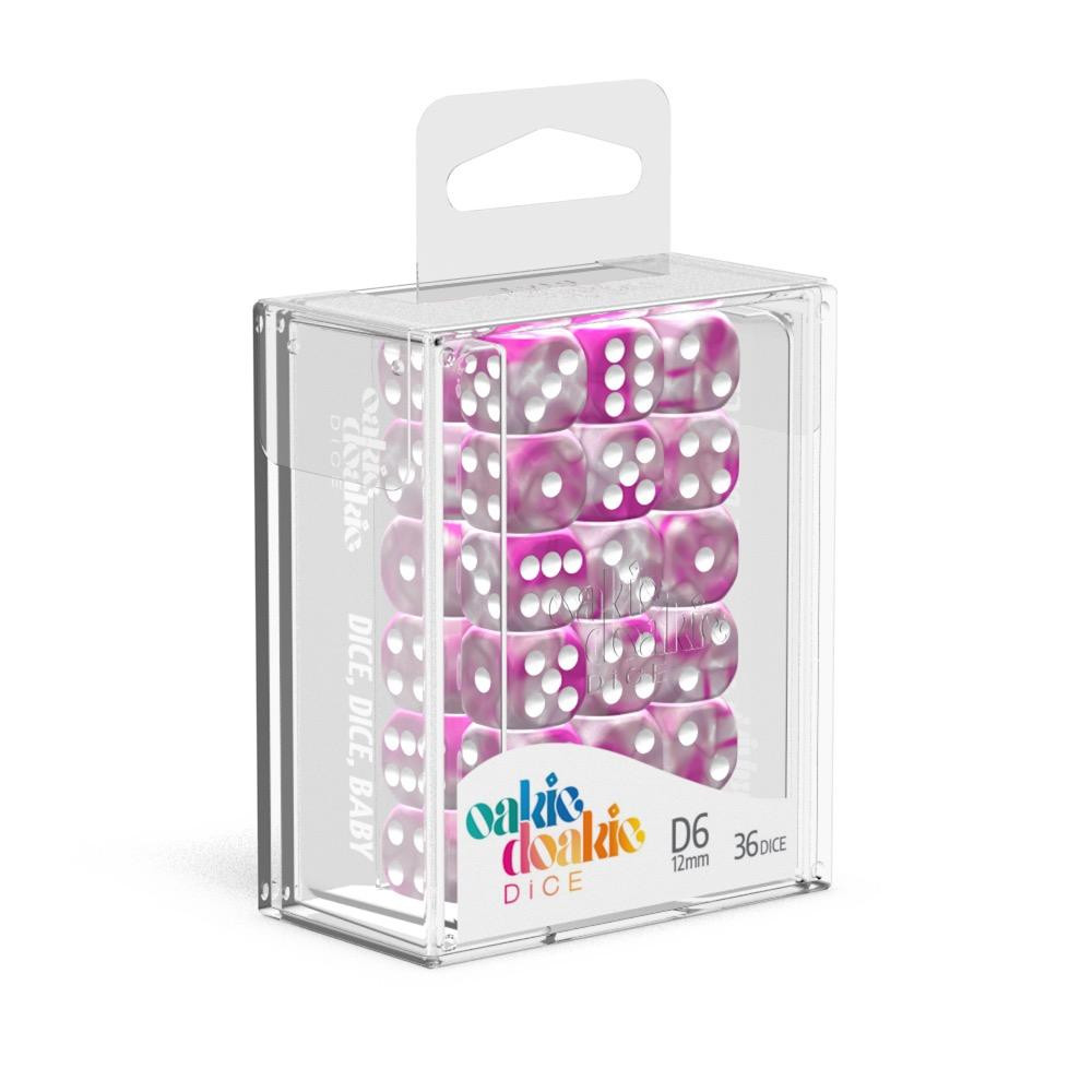 Oakie Doakie Dice W6 Würfel 12 mm Gemidice - Magnolia (36) Oakie Doakie Dice W6 Würfel 12 mm Gemidice - Magnolia (36)