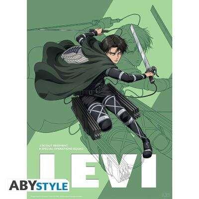 ATTACK ON TITAN - Poster "Season 4 Levi" (52x38)