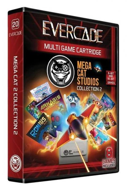 Mega Cat 2 Cartridge (Evercade, Neu)